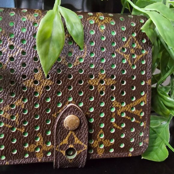 EUC Limited Edition Authentic Louis Vuitton Perforated Wallet - Picture 4 of 16